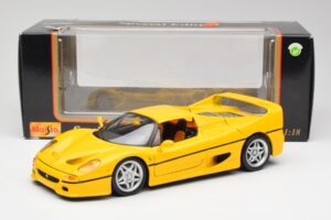 Ferrari F50 Giallo Modena Maisto 1:18 F50001 Metal - imagem 8 de 8