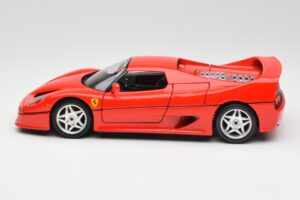Ferrari F50 Hardtop Vermelho Bburago 1:18 3362 Metal - imagem 4 de 8