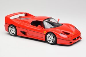 Ferrari F50 Hardtop Vermelho Bburago 1:18 3362 Metal - imagem 6 de 8