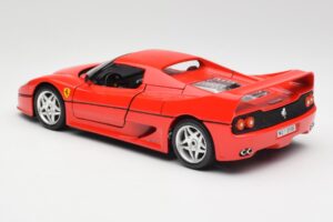 Ferrari F50 Hardtop Vermelho Bburago 1:18 3362 Metal - imagem 7 de 8