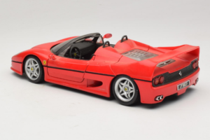 Ferrari F50 Spider Vermelho Shell Maisto 1:18 3076-M1 Metal - imagem 7 de 8