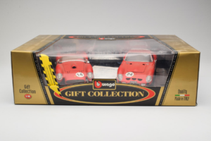 Ferrari Gift Set 250 Testa Rossa & 250 GTO Vermelho Bburago 1:18 GC002 Metal - imagem 2 de 2