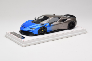 Ferrari SF90 Novitec Blue Grey Metallic IVY 1:18 REMC029 Resina - imagem 2 de 7