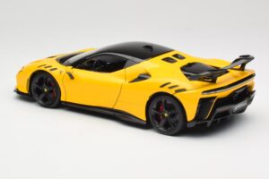 Ferrari SF90 XX Stradale Giallo Modena Bburago 1:18 18-16020Y Metal - imagem 7 de 8