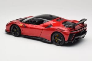 Ferrari SF90 XX Stradale Magma Red Bburago 1:18 18-16020R Metal - imagem 7 de 8