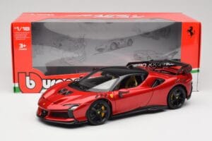 Ferrari SF90 XX Stradale Magma Red Bburago 1:18 18-16020R Metal - imagem 8 de 8
