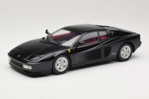 Ferrari Testarossa Preto Kyosho 1:18 08425BK Metal