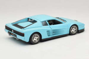 Ferrari Testarossa Borsenmodell 1997 Edição Limitada Azul Bburago 1:18 B002 Metal - imagem 3 de 8