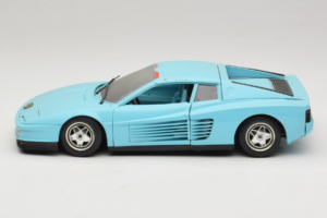Ferrari Testarossa Borsenmodell 1997 Edição Limitada Azul Bburago 1:18 B002 Metal - imagem 4 de 8
