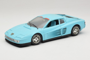 Ferrari Testarossa Borsenmodell 1997 Edição Limitada Azul Bburago 1:18 B002 Metal