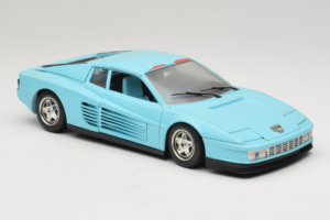 Ferrari Testarossa Borsenmodell 1997 Edição Limitada Azul Bburago 1:18 B002 Metal - imagem 6 de 8