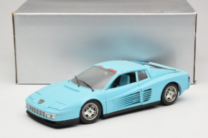 Ferrari Testarossa Borsenmodell 1997 Edição Limitada Azul Bburago 1:18 B002 Metal - imagem 8 de 8