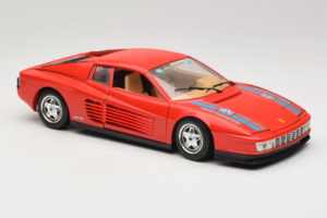 Ferrari Testarossa PPG Auto Refinish Vermelho Bburago 1:18 3039-P3 Metal - imagem 6 de 8