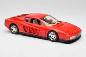 Ferrari Testarossa Vermelho Bburago 1:18 3019 Metal - imagem 6 de 8