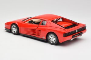 Ferrari Testarossa Vermelho Bburago 1:18 3019 Metal - imagem 7 de 8