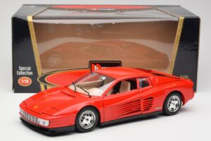 Ferrari Testarossa Vermelho Bburago 1:18 3019 Metal - imagem 8 de 8