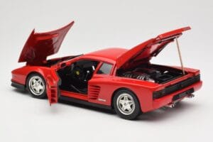 Ferrari Testarossa Vermelho Hot Wheels 1:18 23918 Metal - imagem 5 de 8