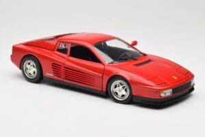 Ferrari Testarossa Vermelho Hot Wheels 1:18 23918 Metal - imagem 6 de 8