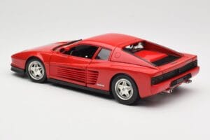 Ferrari Testarossa Vermelho Hot Wheels 1:18 23918 Metal - imagem 7 de 8