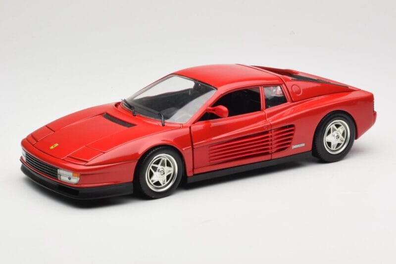 Ferrari Testarossa Vermelho Hot Wheels 1:18 23918 Metal