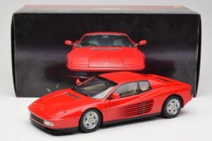 Ferrari Testarossa Vermelho Kyosho 1:18 08422R Metal - imagem 8 de 8