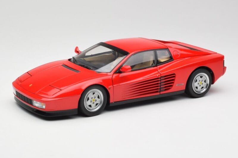 Ferrari Testarossa Vermelho Kyosho 1:18 08422R Metal