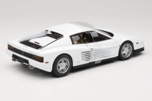 Ferrari Testarossa Branco Miami Vice Hot Wheels 1:18 P9904 Metal - imagem 2 de 6