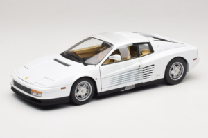 Ferrari Testarossa Branco Miami Vice Hot Wheels 1:18 P9904 Metal
