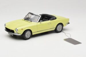 Fiat 124 Spider BS1 Amarelo Sun Star 1:18 4921 Metal