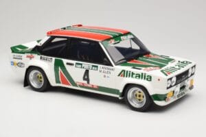 Fiat 131 Abarth #5 M. Alen / I. Kivimaki Rally Portugal 1978 Otto 1:12 G093 Resina - imagem 4 de 6