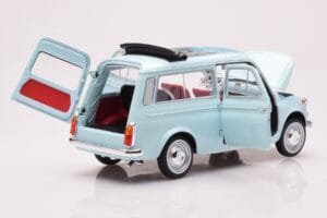 Fiat 500 Giardiniera Acquamarina Azul Norev 1:18 187742 Metal - imagem 2 de 7