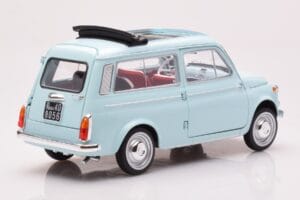 Fiat 500 Giardiniera Acquamarina Azul Norev 1:18 187742 Metal - imagem 3 de 7