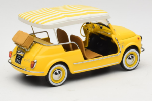 Fiat 500 Jolly Amarelo Norev 1:18 187790 Metal - imagem 2 de 6