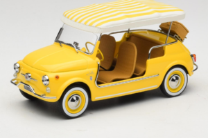 Fiat 500 Jolly Amarelo Norev 1:18 187790 Metal