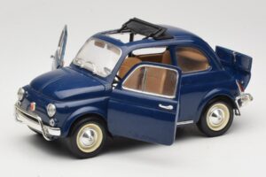 Fiat 500 L Azul Bburago 1:18 3327 Metal - imagem 2 de 8