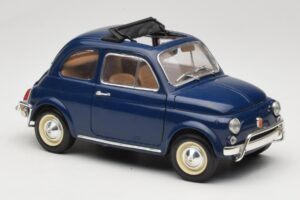 Fiat 500 L Azul Bburago 1:18 3327 Metal - imagem 6 de 8