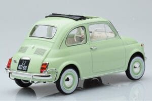 Fiat 500 L Verde Claro Norev 1:18 187773 Metal - imagem 2 de 6