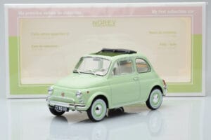 Fiat 500 L Verde Claro Norev 1:18 187773 Metal - imagem 6 de 6
