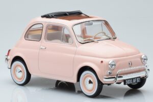 Fiat 500 L Rosa Special Birth Pack Norev 1:18 187774 Metal - imagem 4 de 6