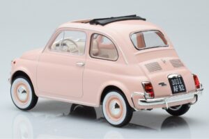 Fiat 500 L Rosa Special Birth Pack Norev 1:18 187774 Metal - imagem 5 de 6