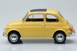 Fiat 500 L Tahiti Amarelo Norev 1:18 187772 Metal - imagem 3 de 6