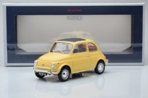 Fiat 500 L Tahiti Amarelo Norev 1:18 187772 Metal - imagem 6 de 6