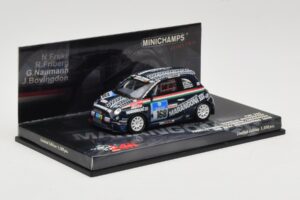 Fiat 500 #168 Engstler Motorsport Freke / Friberg / Naumann 24 Hours Nurburgring 2008 Minichamps 1:43 437081268 Metal - imagem 2 de 4