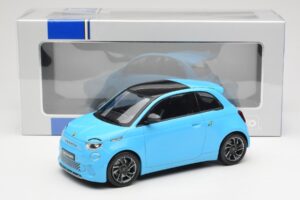 Abarth 500e Azul IXO 1:18 MCG18499 Metal - imagem 6 de 6