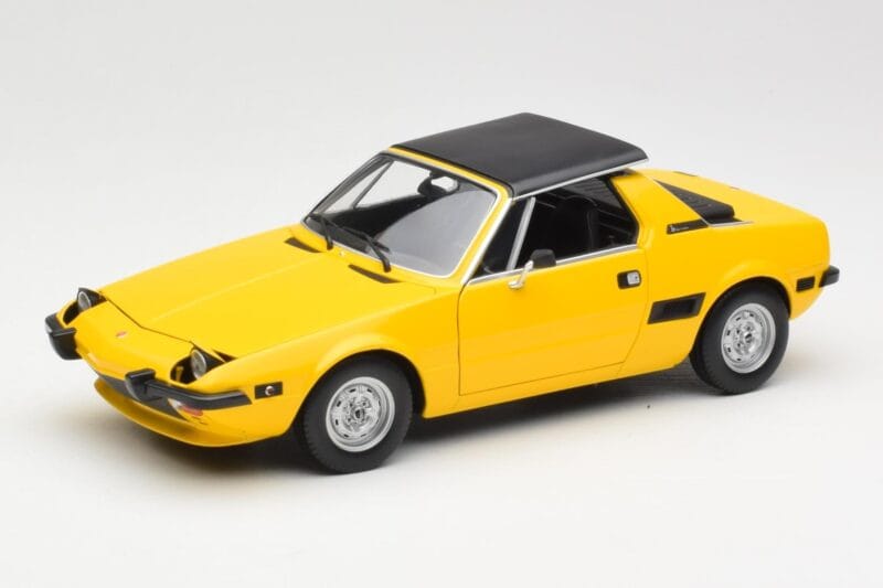 Fiat X1/9 Amarelo Minichamps 1:18 100121664 Metal