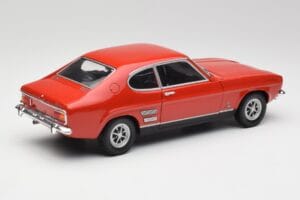 Ford Capri Mk1 1700 GT Vermelho Minichamps 1:18 180089001 Metal - imagem 3 de 8