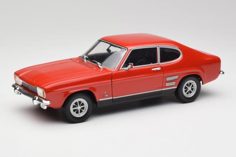 Ford Capri Mk1 1700 GT Vermelho Minichamps 1:18 180089001 Metal