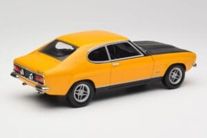 Ford Capri 2600 RS Signal Amarelo Com Preto Minichamps 1:18 180089070 Metal - imagem 3 de 8
