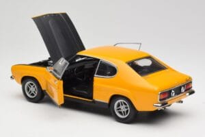 Ford Capri 2600 RS Signal Amarelo Com Preto Minichamps 1:18 180089070 Metal - imagem 5 de 8