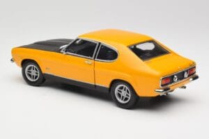 Ford Capri 2600 RS Signal Amarelo Com Preto Minichamps 1:18 180089070 Metal - imagem 7 de 8